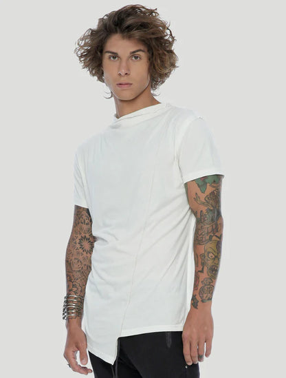 TULLE T-Shirt In Off-White