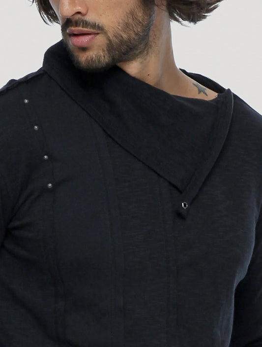 TILTED RMX Jumper In Black