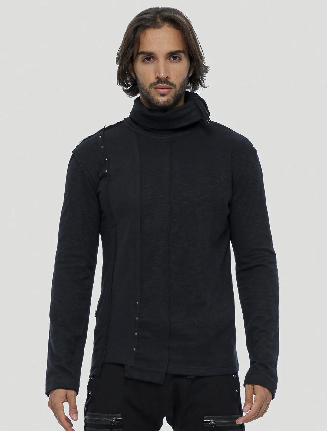 TILTED RMX Jumper In Black