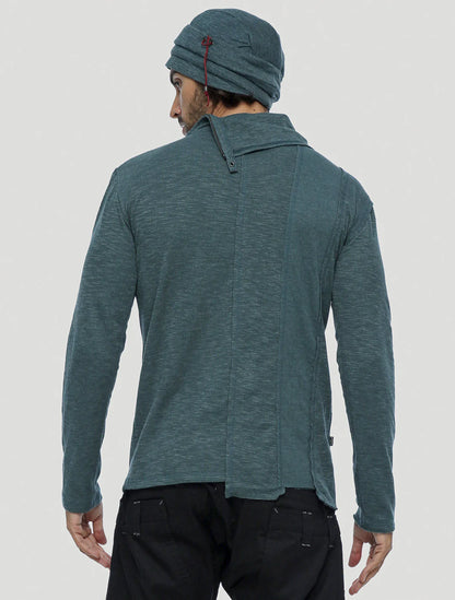 TILTED RMX Sweater In Teal
