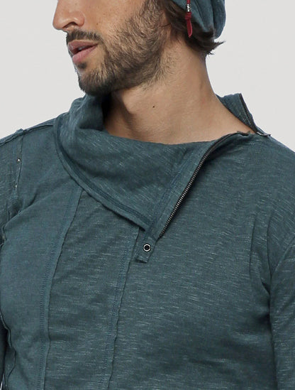 TILTED RMX Sweater In Teal