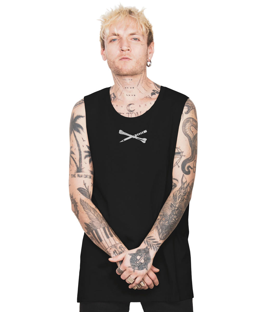 TWIZY Tank Top In Black