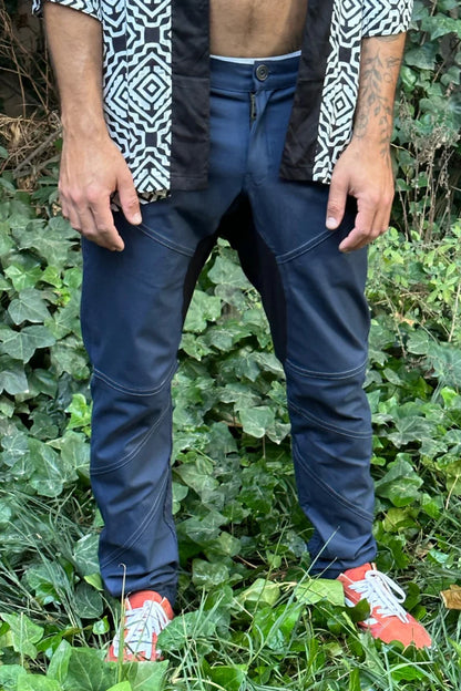 TAZER Long Pants In Navy Blue