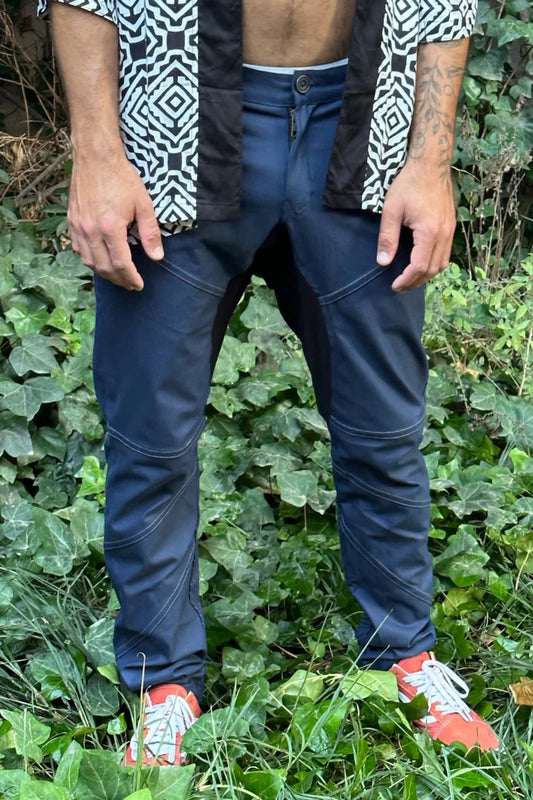 TAZER Long Pants In Navy Blue