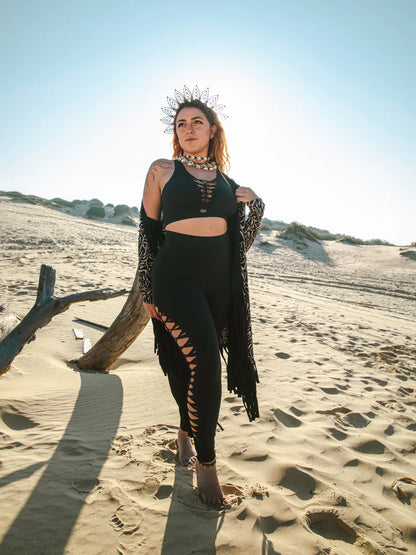 Plus Size - Yoga Tank Top in Black