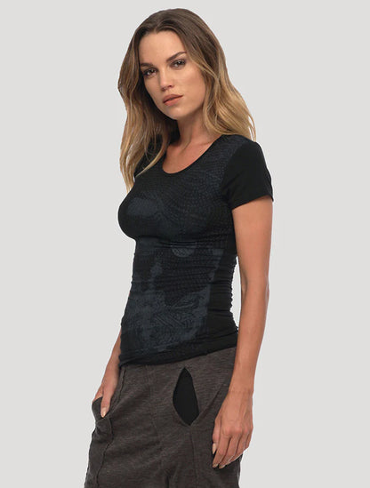 VOODOO Braided Top In Black
