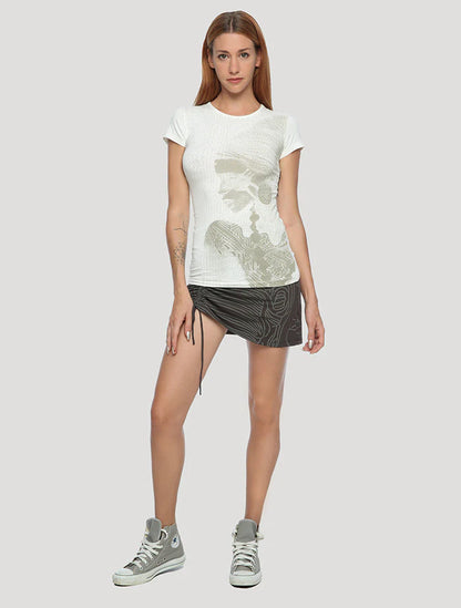 VOODOO Braided Top In Off-White
