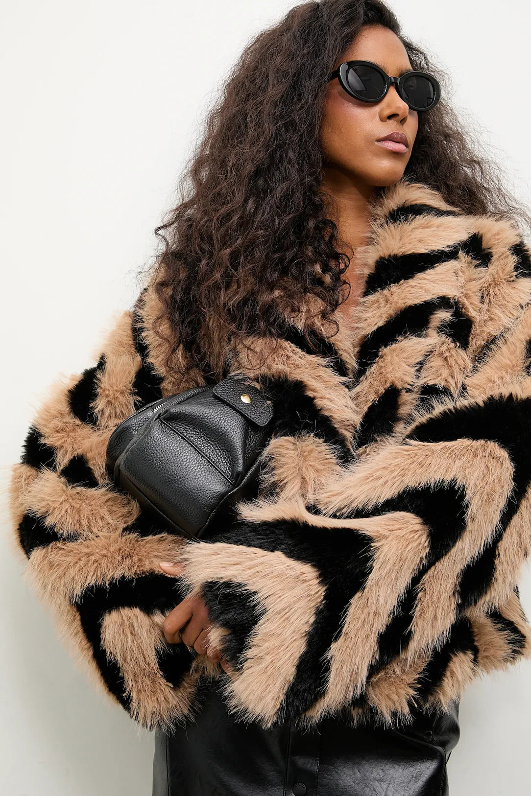 FEATHER TOUCH Faux Down Jacket