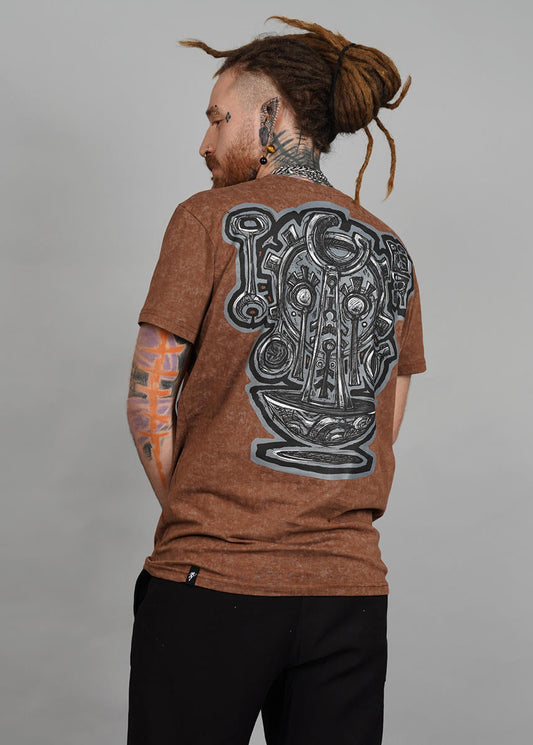 YUKU T-Shirt In Brown