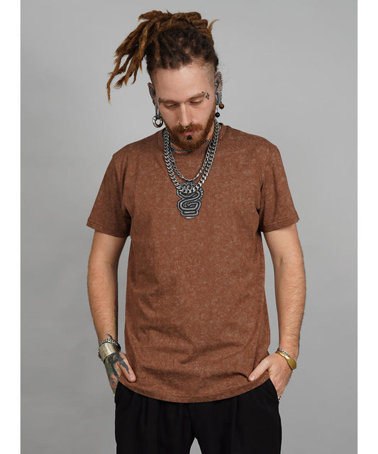 YUKU T-Shirt In Brown