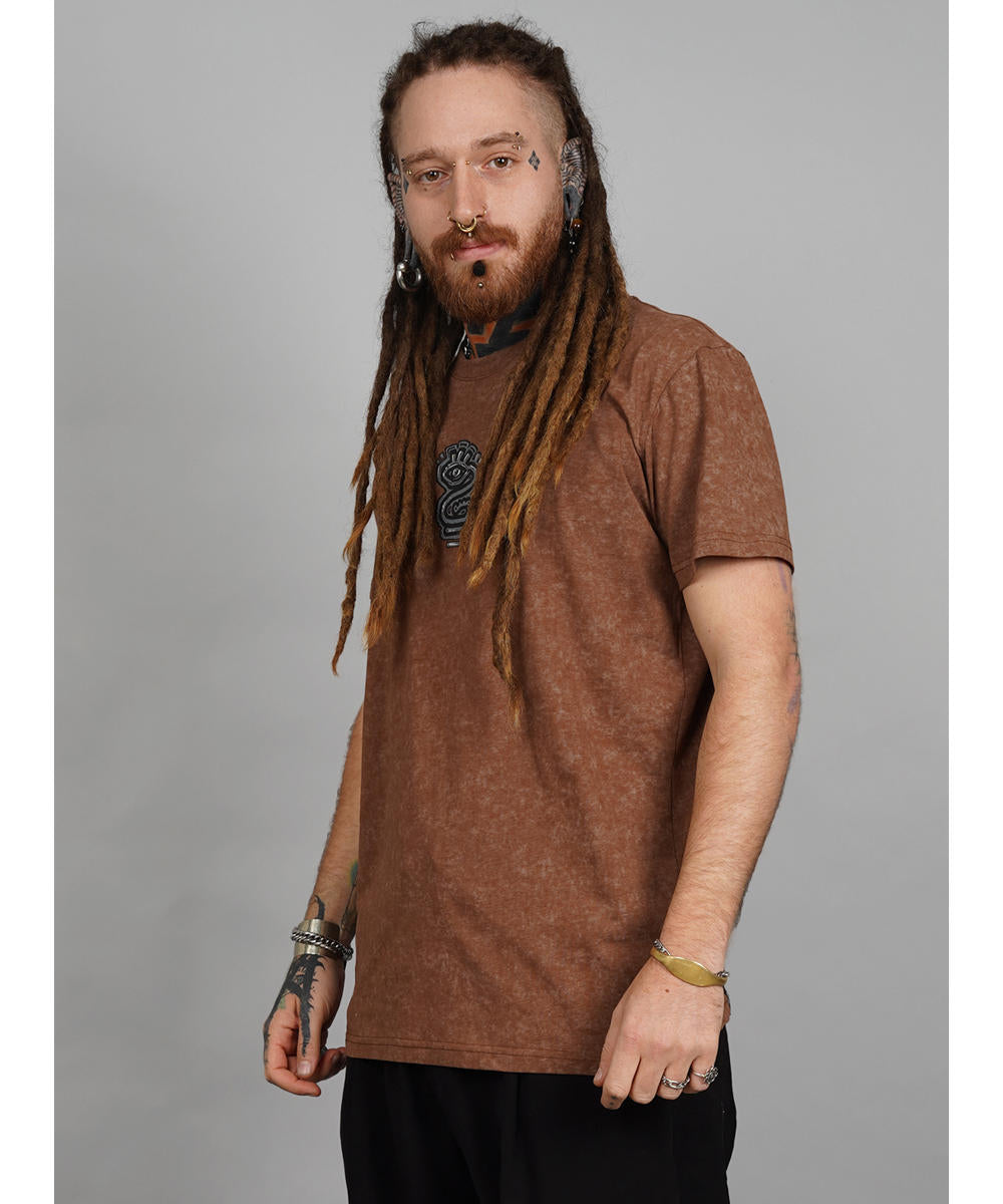 YUKU T-Shirt In Brown