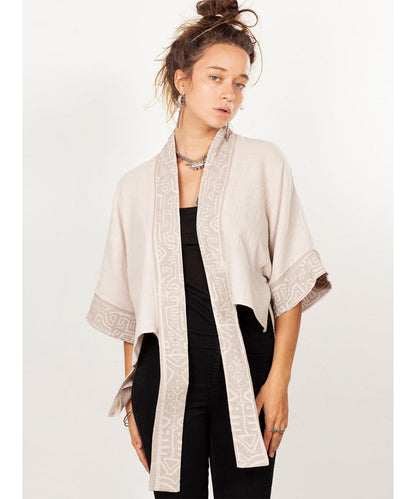 ZORI Short Kimono In Shell