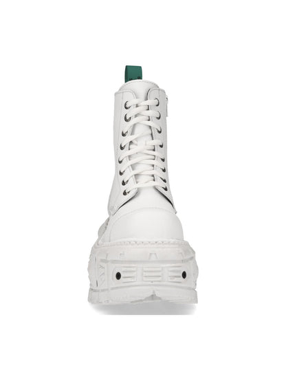 METALLIC COLLECTION BOOTS - WHITE