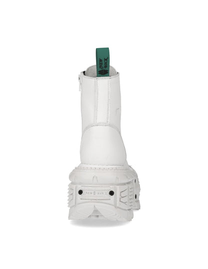 METALLIC COLLECTION BOOTS - WHITE