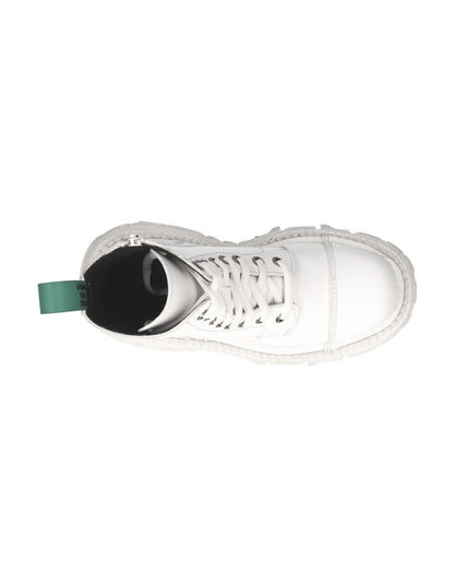 METALLIC COLLECTION BOOTS - WHITE