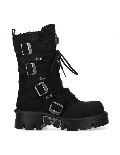 VEGAN BOOT BLACK REACTOR