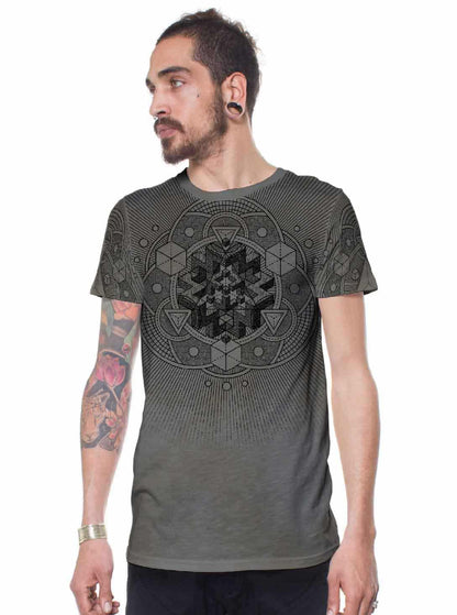 CUBE T-Shirt In Grey