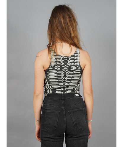 CYBER ROSE Top In Light Olive