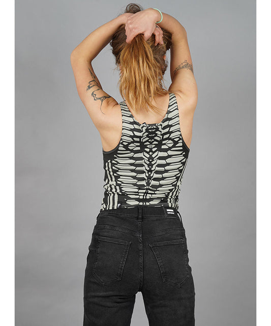 CYBER ROSE Top In Light Olive