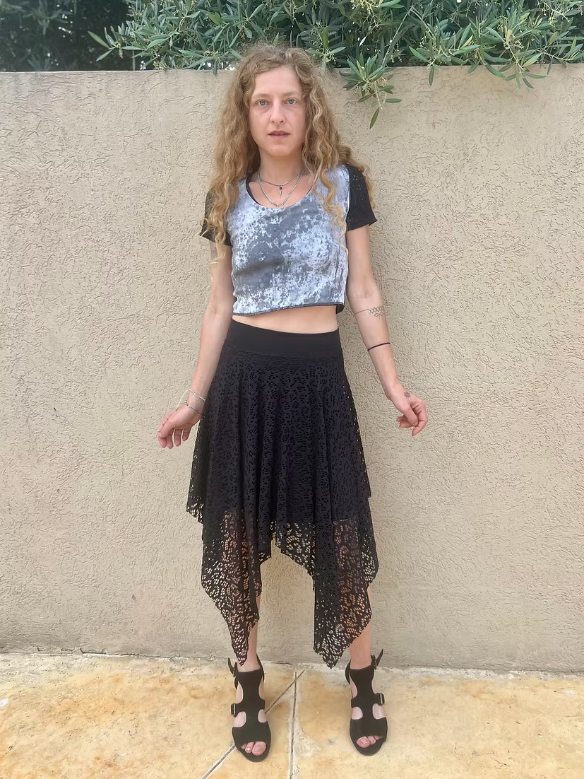 DANI Top – White Tie-Dye