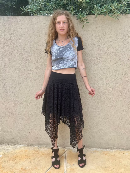 DANI Top – White Tie-Dye