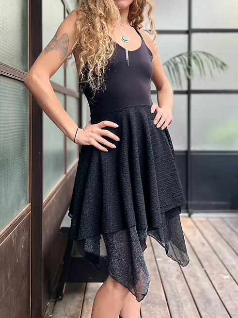 DANI Black Lace Dress