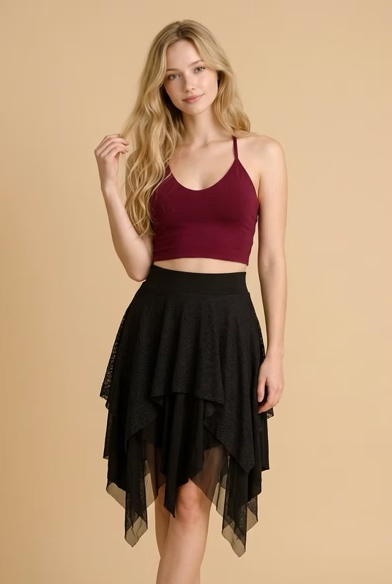 FAIRY Top – Burgundy