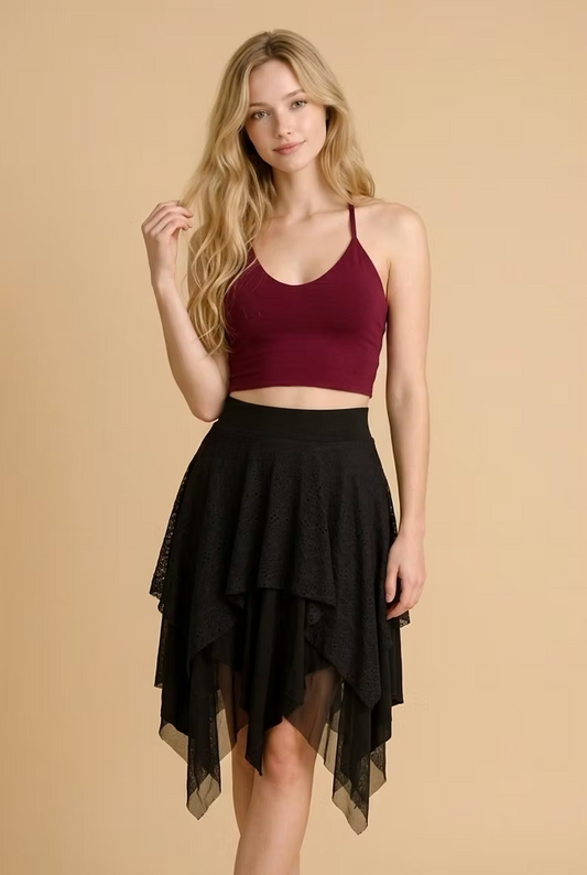 FAIRY Top – Burgundy