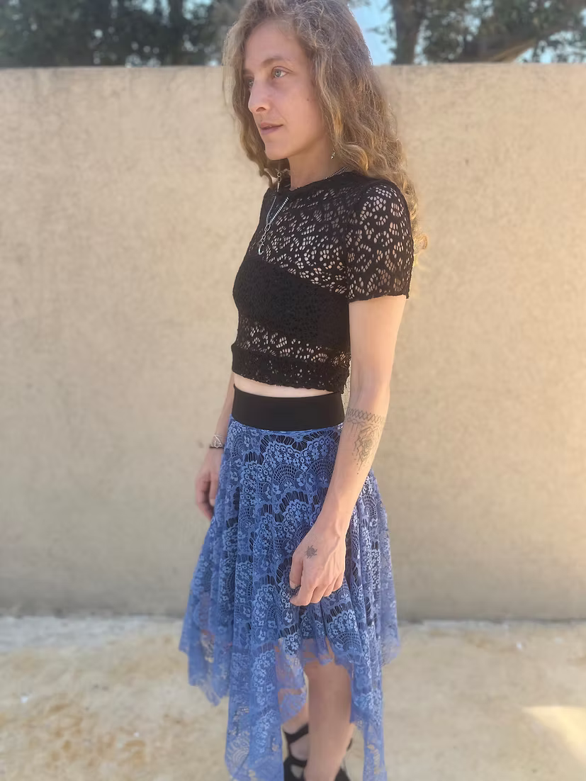 Whisper Lace Top – Black