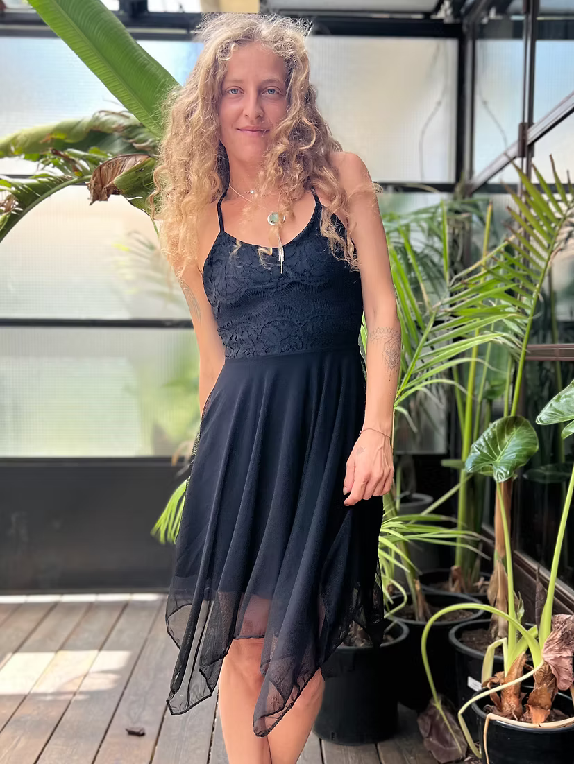 FAIRY Lace & Chiffon Dress