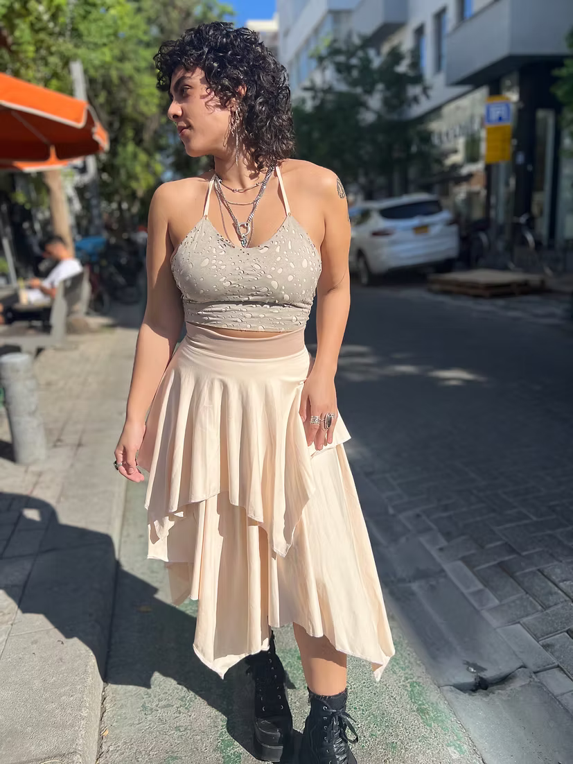 FAIRY Reversible Top – Light Brown