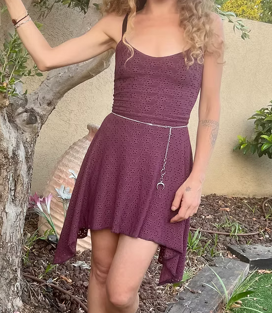 MAGIC Purple-Pink Lace Dress