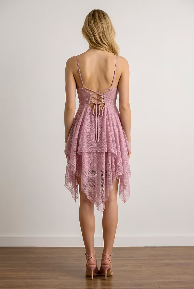 PINK LADY Mini Dress