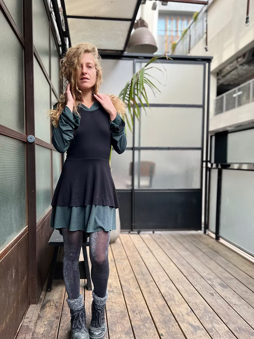 CELO Deep Emerald Green Dress