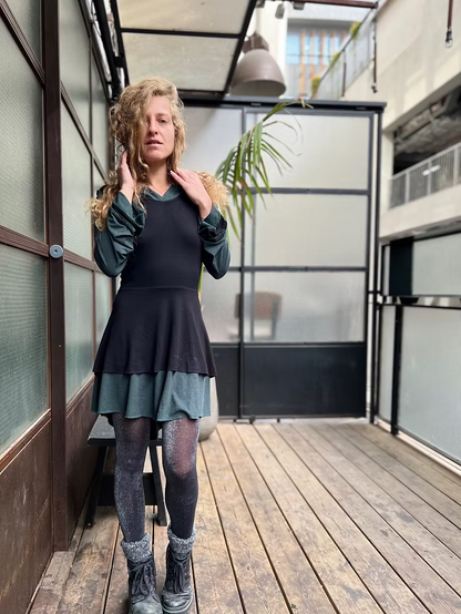 CELO Deep Emerald Green Dress