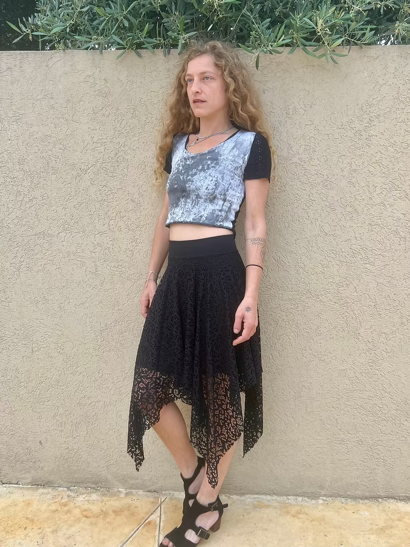 DANI Top – White Tie-Dye