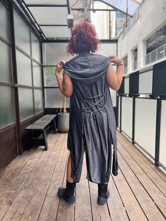 MAGIC Matte Grey Hood Duster