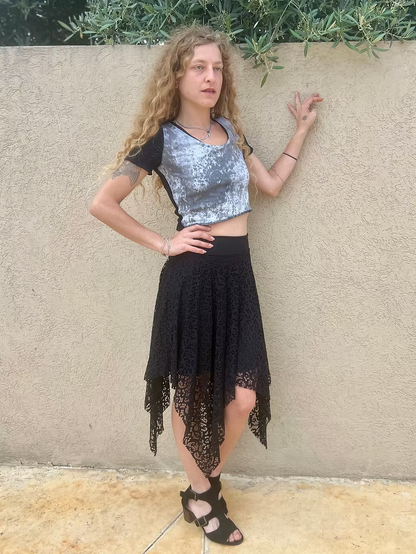 DANI Top – White Tie-Dye