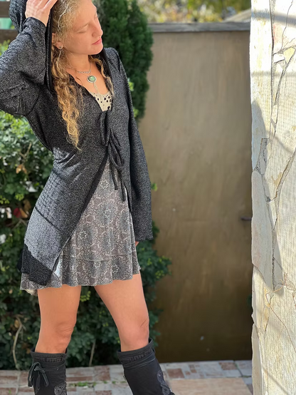 MAGIC Knit Long Hood Duster