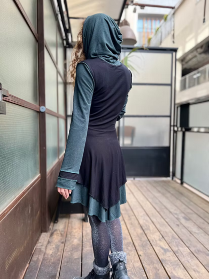 CELO Deep Emerald Green Dress