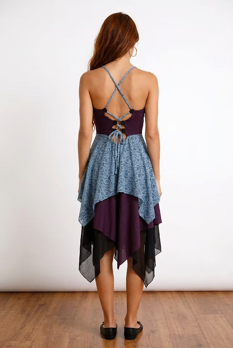 RAINBOW Dress – Deep Purple Magic