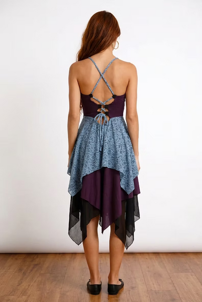RAINBOW Dress – Deep Purple Magic