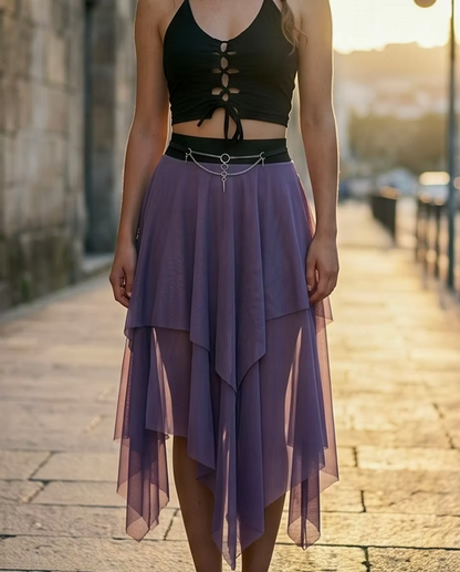 DARK FAIRY Skirt – Dusty Lavender