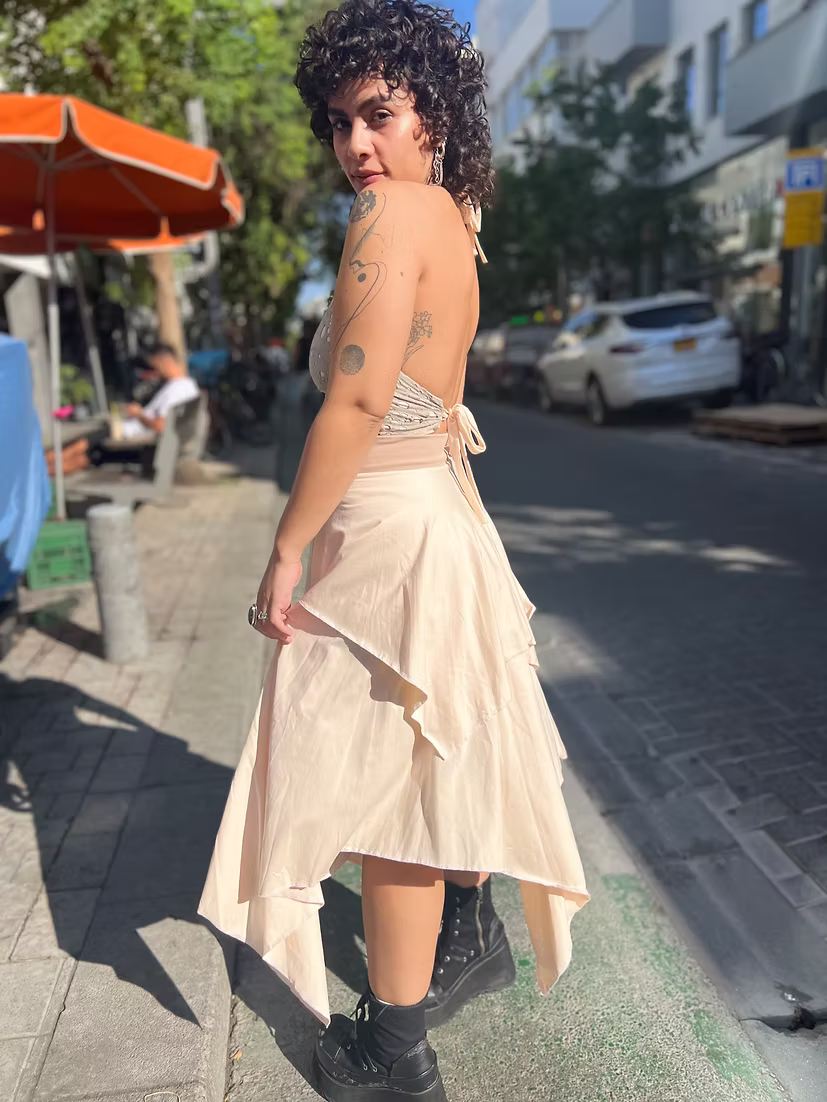 DARK FAIRY Skirt – Off-White