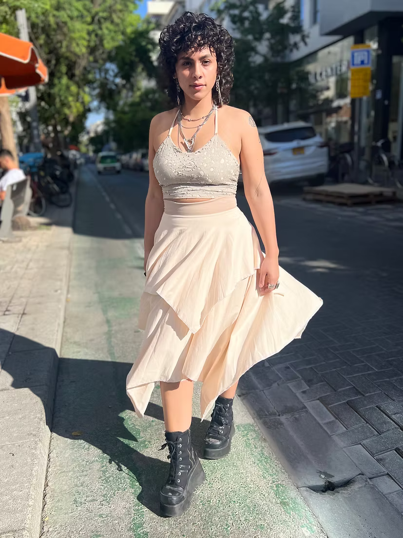 DARK FAIRY Skirt – Off-White