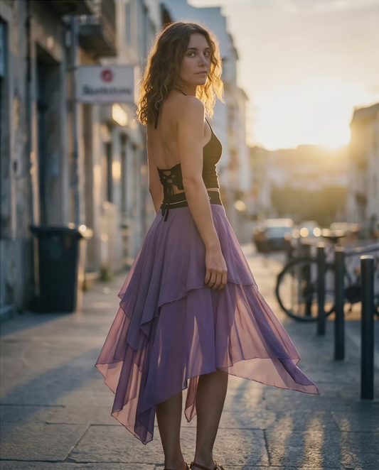 DARK FAIRY Skirt – Dusty Lavender