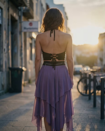 DARK FAIRY Skirt – Dusty Lavender