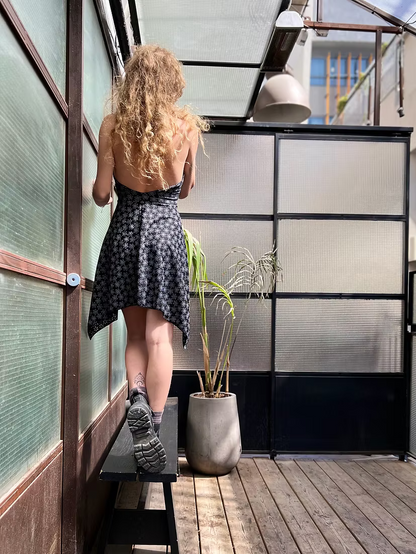 ARIEL White Floral Dress