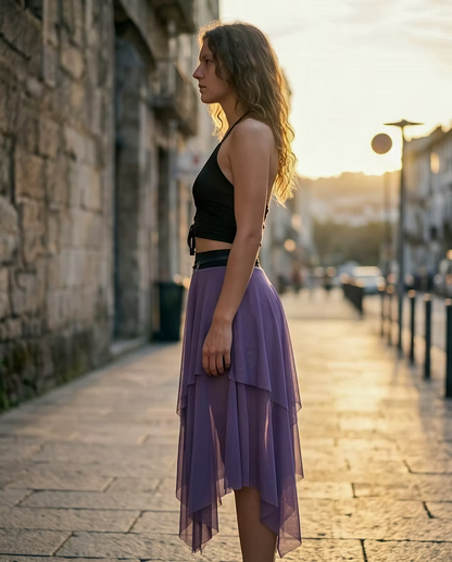 DARK FAIRY Skirt – Dusty Lavender