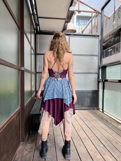 RAINBOW Dress – Deep Purple Magic